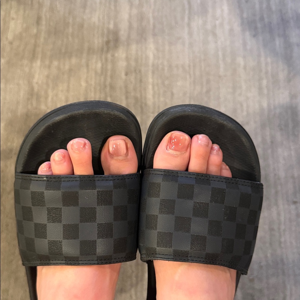 Vans Classic Black Slide Sandals